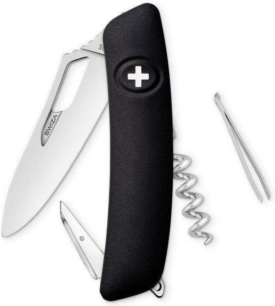 Swiza kapesní nůž SH01R Single Hand black