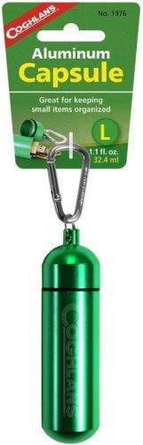 Coghlan´s pouzdro Aluminium Capsule Large Green