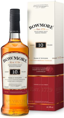 skotská whisky Bowmore 10YO