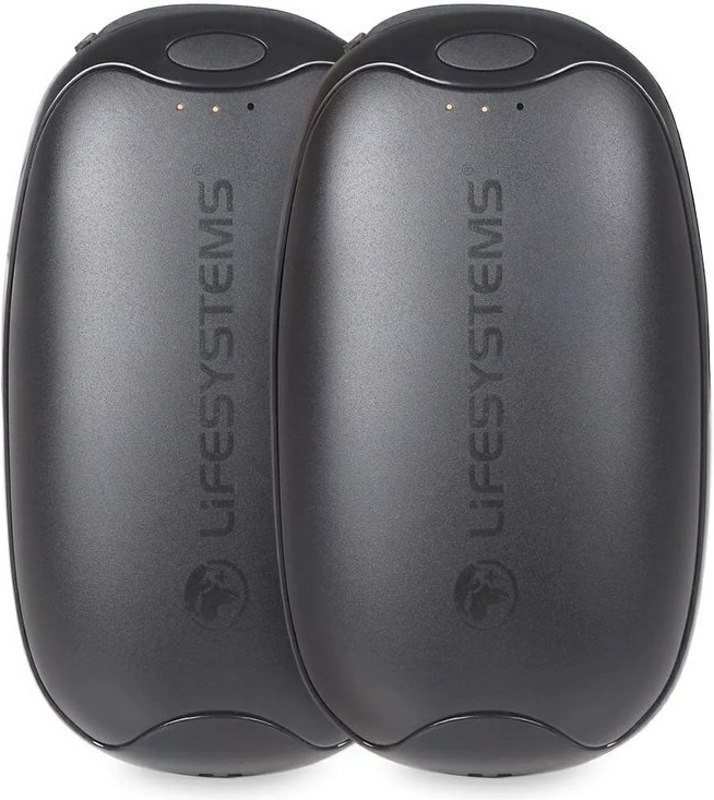 Lifesystems ohřívače Rechergeable Dual Palm Hand Warmers s powerbankami 5000mAh