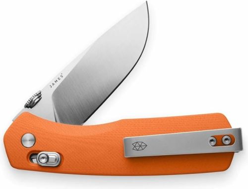 James The Carter Orange + Stainless / G10