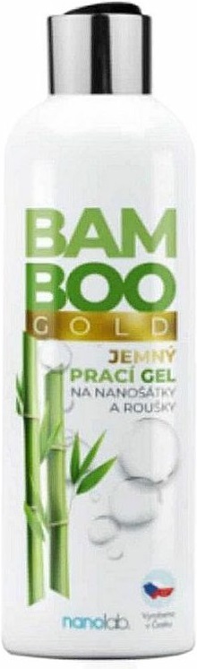 nanoSPACE jemný prací gel na šátky a roušky BAMBOO Gold 300ml