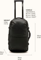 Airback MAX Matt Black batoh na kolečkách  s vakuovým systémem (4)