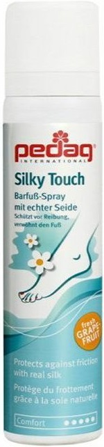 Pedag ochranný a osvěžující sprej na chodidla Silky Touch 75ml