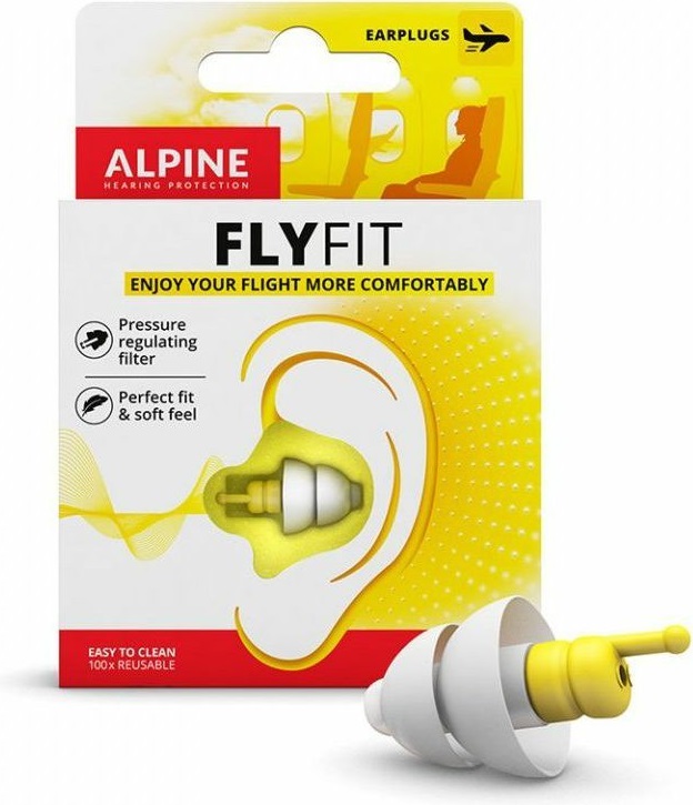 Earplugs ušní ucpávky Alpine FlyFit