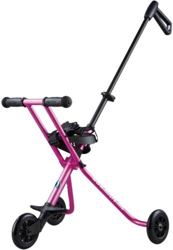 Micro Trike Deluxe Pink skládací dětské vozítko