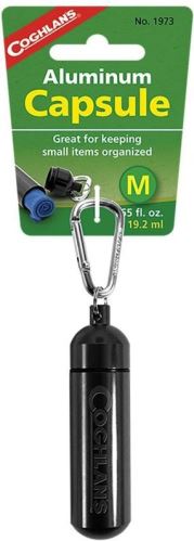 Coghlan´s pouzdro Aluminium Capsule Medium Black