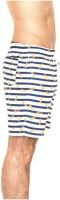 James Cromwell koupací šortky Blue Striped Pineapple S