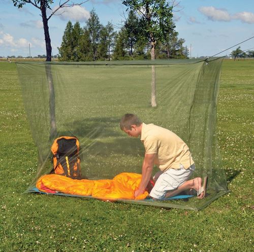 Coghlan´s moskytiéra Rectangular Mosquito Net green