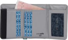 Pacsafe RFIDsafe Trifold Wallet stone bezpečnostní peněženka (4)