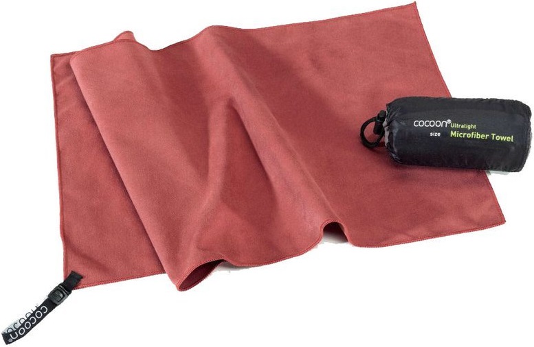 Cocoon ultralehký ručník Microfiber Towel Ultralight M marsala red