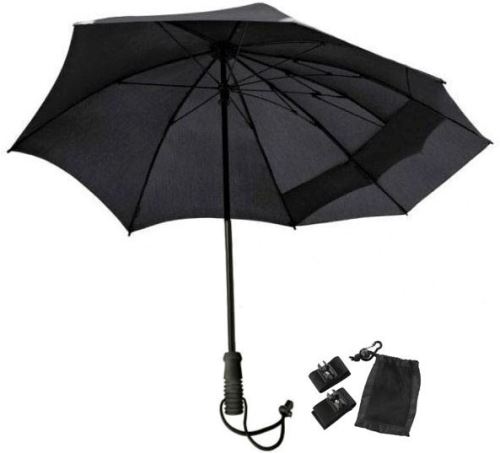 EuroSchirm deštník Swing Backpack Handsfree reflective