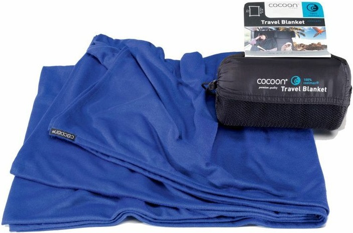 Cocoon cestovní deka Coolmax royal blue