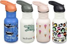 Klean Kanteen nerezová lahev Kid Classic Narrow 355ml Flip Seal Sport Cap