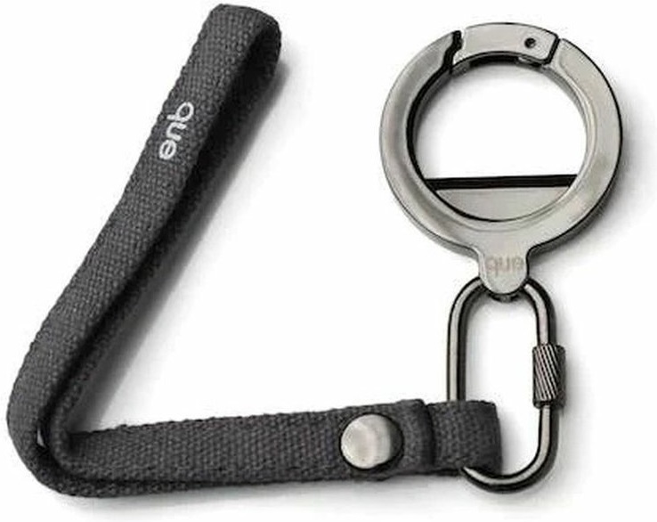 QUE klíčenka Multifunctional Keychain iron grey