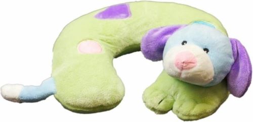 Clöudz dětský podhlavník Plush Travel Pillow dog