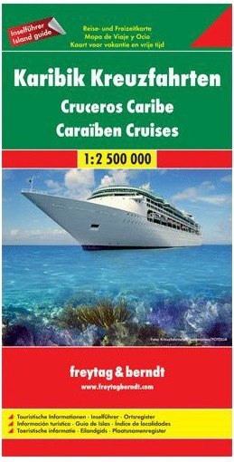 Freytag & Berndt automapa Karibik 1:2500000