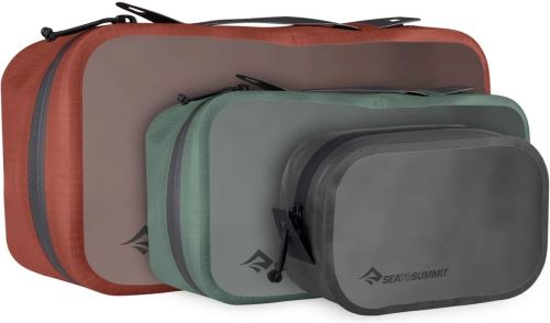 Sea to Summit sada Hydraulic Packing Cube Set XS/S/M red/green/black