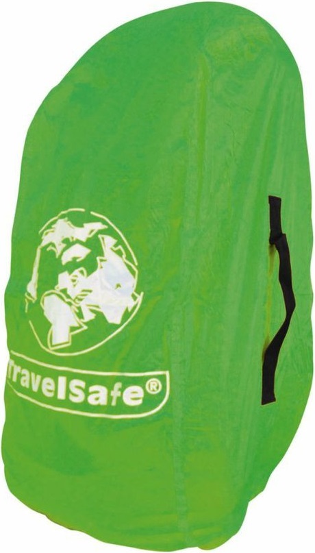 TravelSafe pláštěnka přes batoh Combipack L fluor green
