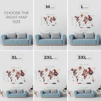 Enjoy the Wood 3D nástěnná dřevěná mapa World Map Onyx Prime (7)