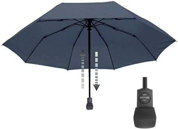 EuroSchirm deštník Light Trek Automatic navy blue