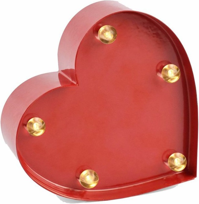 Legami dekorativní minisvětélko Mini Letter Heart