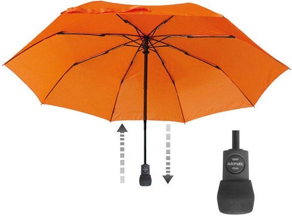 EuroSchirm deštník Light Trek Automatic orange
