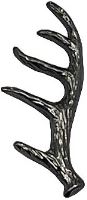 Joker pin do klopy Horn Branch Satin Old Silver