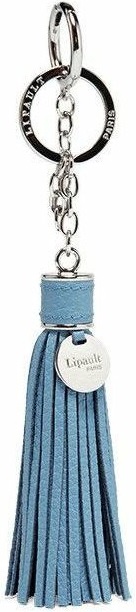 Lipault Paris klíčenka Bag Charm Tassel icy blue/navy