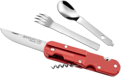 TB Outdoor kempinkový nůž Bivouac Camp Knife red