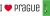 Samolepka I Love Prague