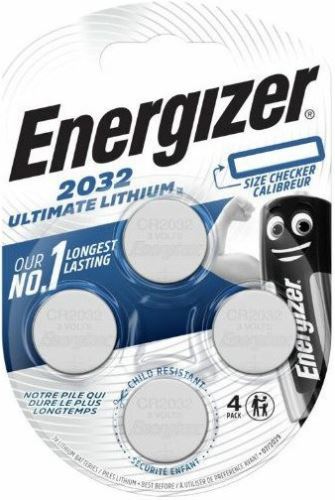Energizer knoflíková lithiová baterie CR2032 4ks