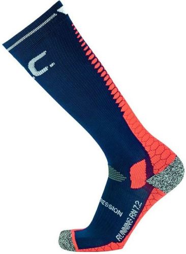 P.A.C. ponožky proti hmyzu RN 7.2 Running Reflective Pro Compression W navy/red