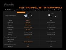 Fenix cyklosvítilna BC30 V2.0 + nabíjecí sada (7)