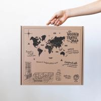 Enjoy the Wood 3D nástěnná dřevěná mapa World Map Indie Prime (8)