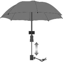 EuroSchirm deštník Swing Handsfree red (1)