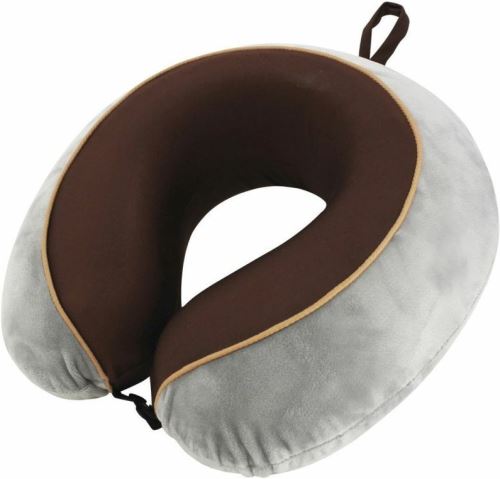 TravelSafe podhlavník Travel Pillow Memory Foam grey/brown