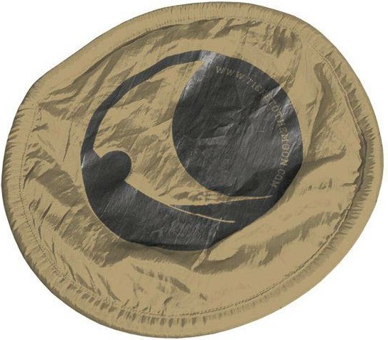Ticket to the Moon frisbee Pocket brown