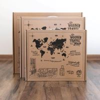 Enjoy the Wood 3D nástěnná dřevěná mapa World Map Cliff Prime (7)