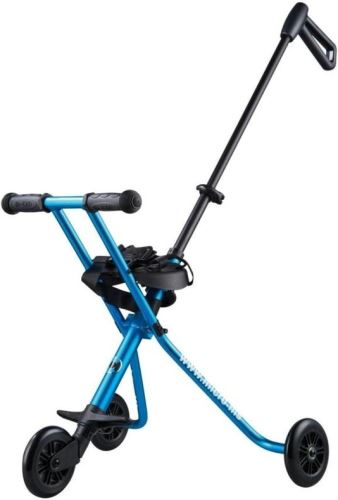 Micro Trike Deluxe Blue skládací dětské vozítko