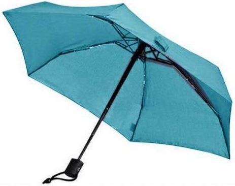 EuroSchirm kapesní deštník Dainty Automatic ice blue