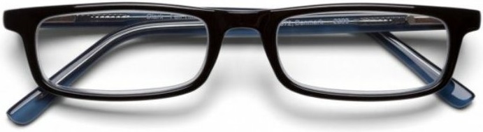 B+D cestovní brýle Clark Readers brilliant black +3.00