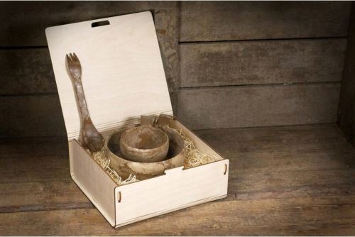 Kupilka Premium S sada miska 550ml, hrnek 210ml a spork original