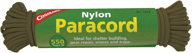 Coghlan´s lano Nylon Paracord 45 kg olivové